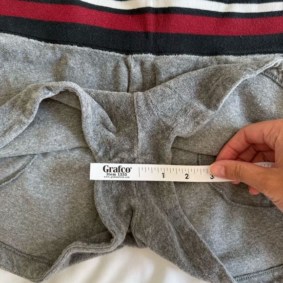 Nike Gray Shorts with Red and Black Striped Waistband - Picture 4 of 7